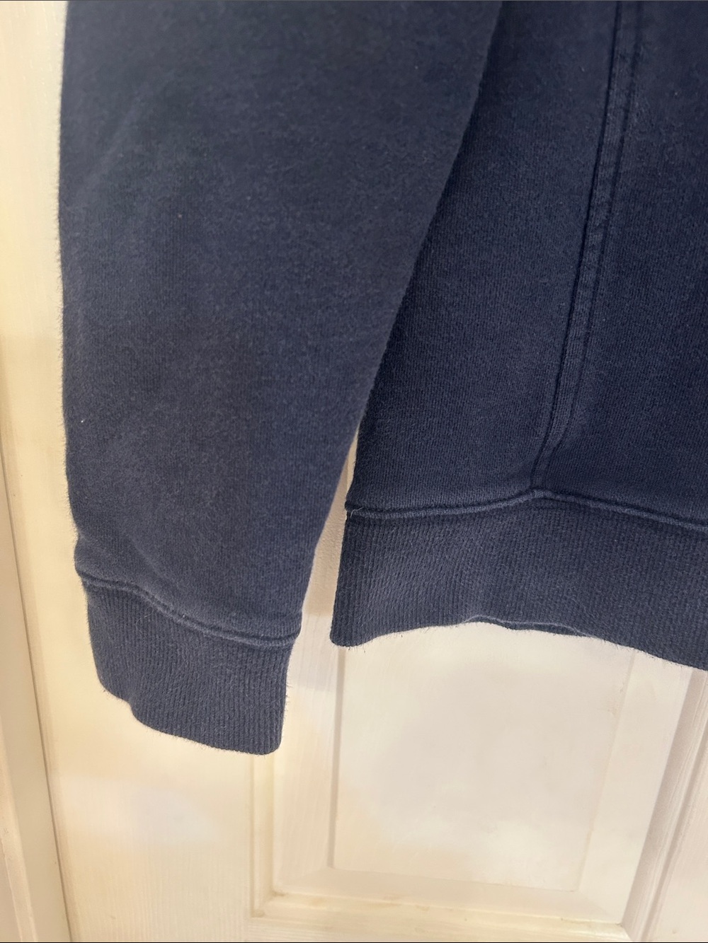 Vineyard Vines Cotton Navy Quarter-Zip Pullover - Picture 6 of 10